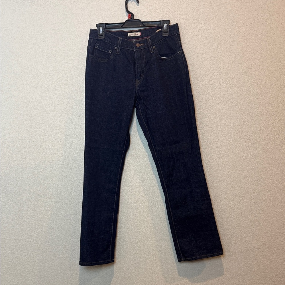 Levi's Women's Black Straight Leg Jeans